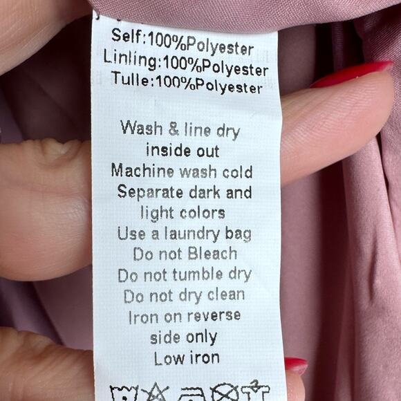 Joyfolie Mia Joy Paris Petticoat Dress Girls Mauve Size‎ 10 party elegant formal - Picture 12 of 12